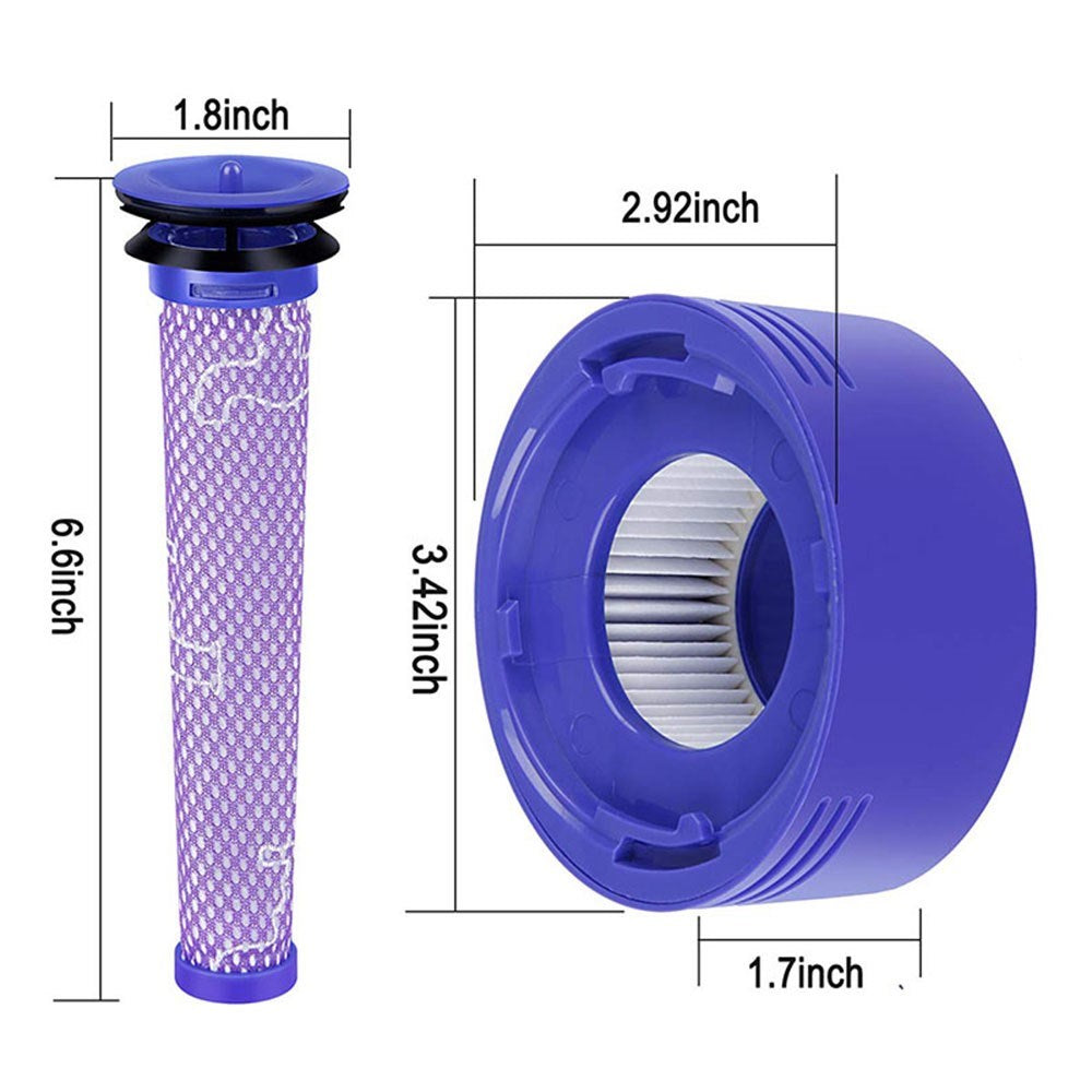 Dyson V8 / V7 Tilbehørssæt - Lilla