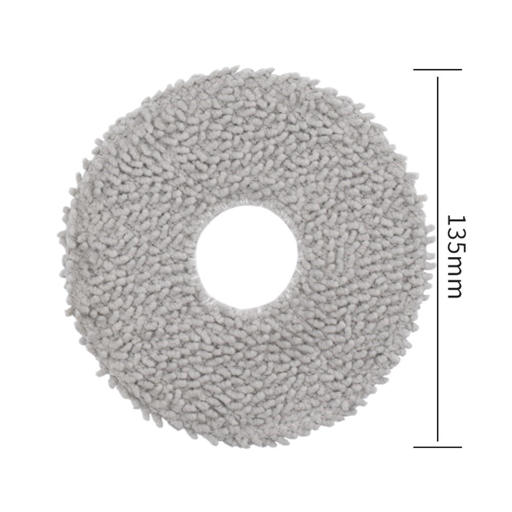 Moppeklud til Roborock S8 MaxV Ultra, Qrevo S / Edge / Curv / Dreame X40 Ultra Robotstøvsuger - Grå