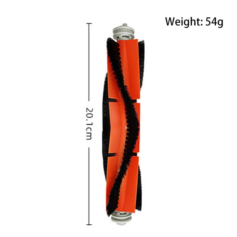 Støvsugerbørste til Xiaomi Mi Robot Vacuum Mop 2 / 2 Pro, Dreame D9 / D10 Plus / Bot Z10 Pro Robotstøvsuger - Rød + Sort