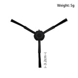 Støvsugerbørste til Roborock S8 Pro Ultra / S7 Pro Ultra / S7 MaxV Ultra / S7 / S7 MaxV / Q7 Max+ / Q5 Pro / Q8 Max / Q8 Max+ / Qrevo S – Dreame Bot Z10 Pro / D10 Plus Robotstøvsuger - Sort