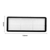 Støvsugerfilter til Roborock Qrevo S / Qrevo Edge / Qrevo Curv Robotstøvsuger - Grå