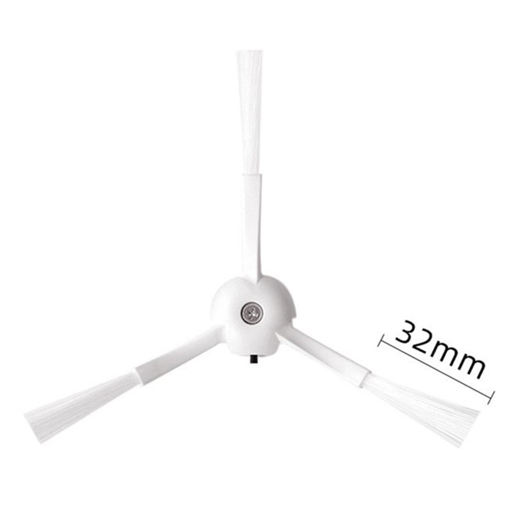 Støvsugerbørste til Roborock S8 Pro Ultra / S7 Pro Ultra / S7 MaxV Ultra / S7 / S7 MaxV / Q7 Max+ / S8 / Q5 Pro / Q8 Max / Q8 Max+ / Qrevo S / S6 MaxV / S6 Pure / S5 Max / S6 / S5 / S50 / S55 / E4 Robotstøvsuger - Hvid