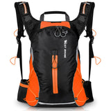 West Biking Backpack (16L) - Svart / oransje