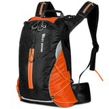 West Biking Backpack (16L) - Svart / oransje