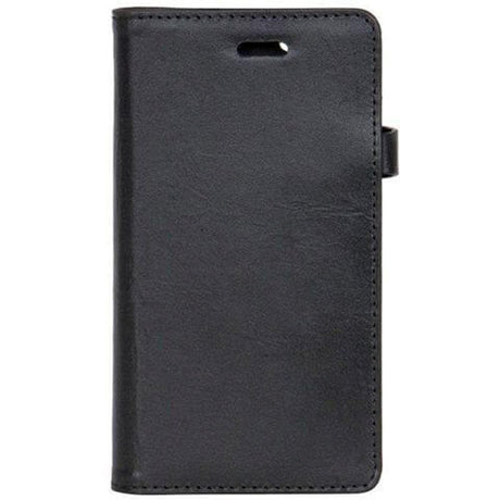 Buffalo - iPhone 6 Plus / 6s Plus - 2-i-1 Ægte Læder Flip Cover - Sort