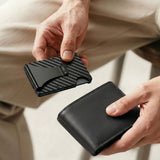 Tech-Protect RFID Kortholder - Carbon Sort