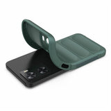 OPPO A57 / A57s EIDERWOOD Fleksibelt Plastik Bagside Cover - Grøn
