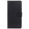 Samsung Galaxy M13 Litchi Leather Flip Cover m. Lommebok - Svart
