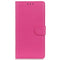 Samsung Galaxy M13 Litchi Leather Flip Cover m. Lommebok - Rosa
