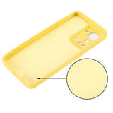 OnePlus Nord 2T (5G) Bakdeksel i flytende silikon m. Stropp - Gul