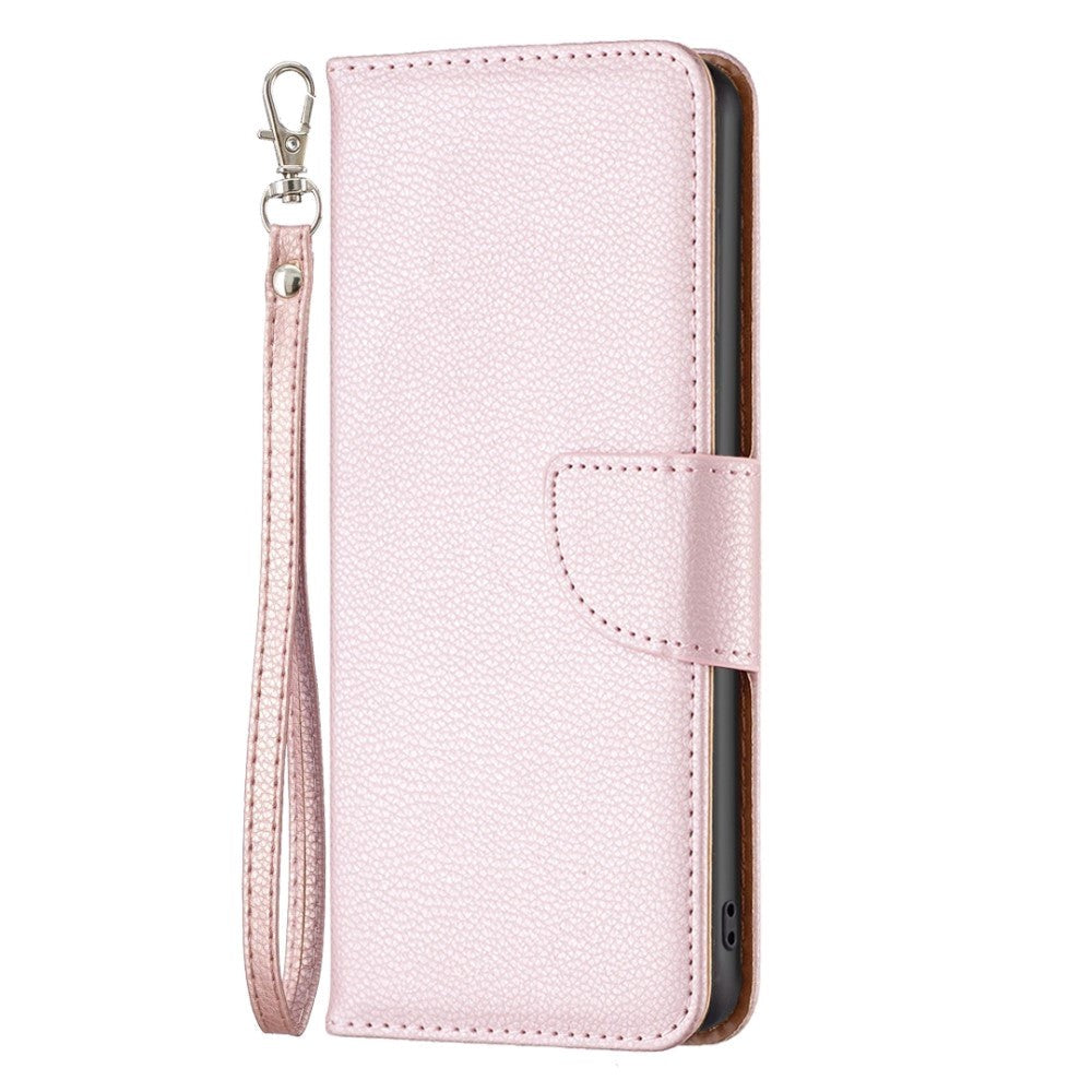 Ingenting Telefon (1) Faux Leather Flip Cover m. Rem- og kortholder - Rose Gold