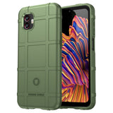 Samsung Galaxy XCover 6 Pro Rugged Shield Series Craftsman Bakdeksel - Grønn