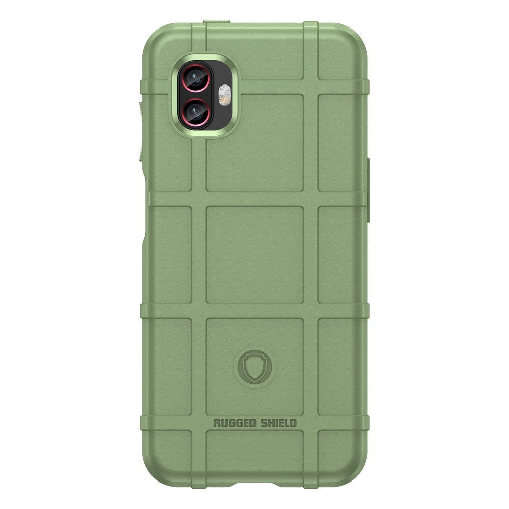 Samsung Galaxy XCover 6 Pro Rugged Shield Series Craftsman Bakdeksel - Grønn