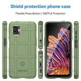 Samsung Galaxy XCover 6 Pro Rugged Shield Series Craftsman Bakdeksel - Grønn