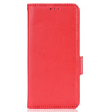 Asus Zenfone 10/9 Neutral Leather Flip Cover m. Lommebok - Rød