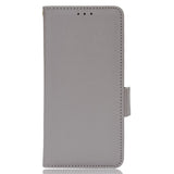 Asus Zenfone 10/9 Neutral Leather Flip Cover m. Lommebok - Grå