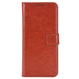 Asus Zenfone 10 / 9 Leather Flip Cover m. Lommebok og stativfunksjon - brun