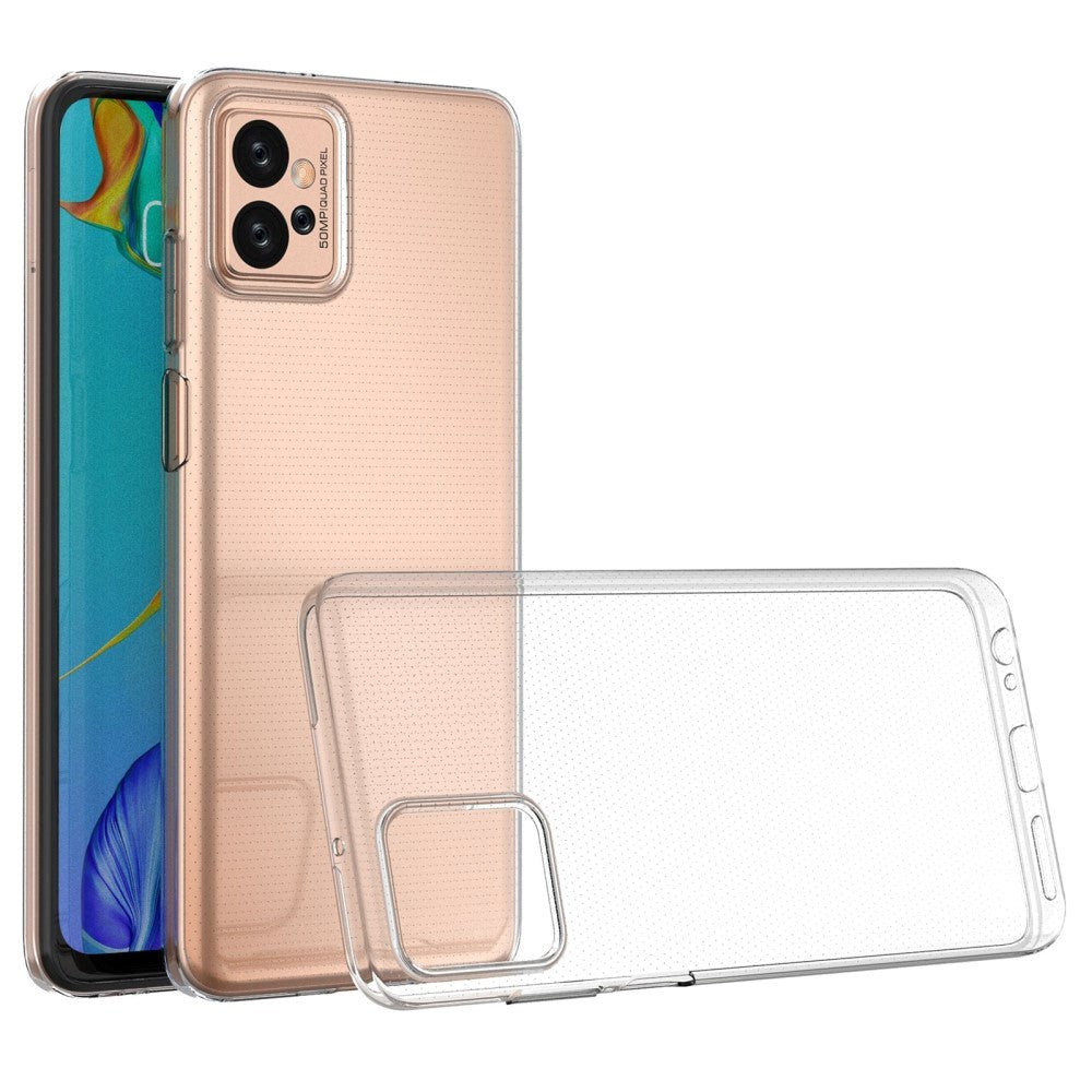 Motorola Moto G32 fleksibelt plastdeksel - gjennomsiktig