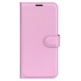 EIDERWOOD Motorola Edge 50 Ultra Litchi Leather Flip Cover m. Lommebok - Rosa
