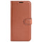 EIDERWOOD Motorola Edge 50 Ultra Litchi Leather Flip Cover m. Lommebok - Brun
