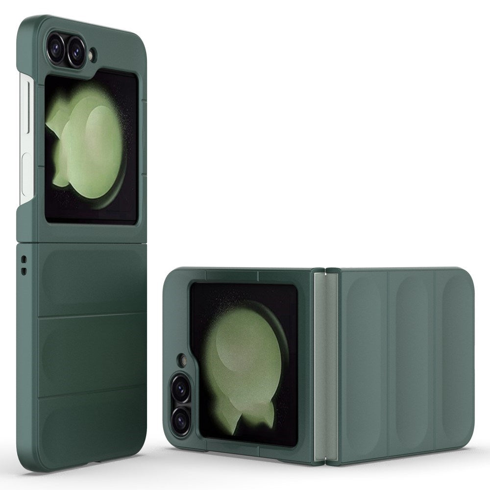 EIDERWOOD Samsung Galaxy Z Flip6 fleksibelt plastdeksel - Grønn
