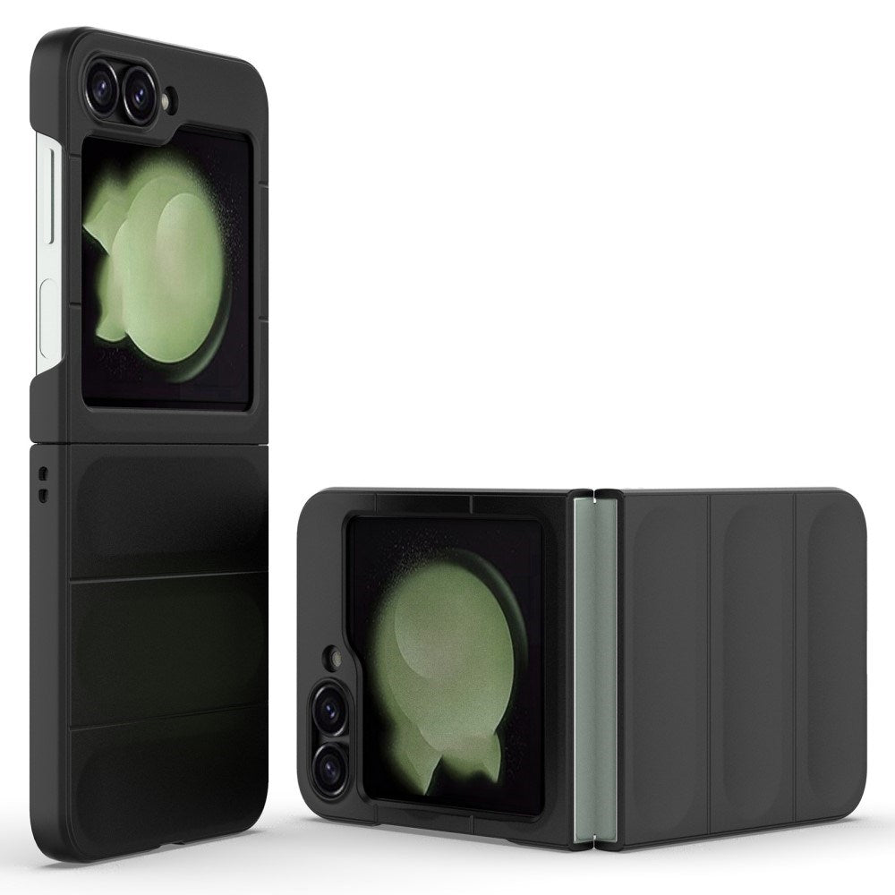 EIDERWOOD Samsung Galaxy Z Flip6 fleksibelt plastdeksel - svart