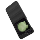 EIDERWOOD Samsung Galaxy Z Flip6 fleksibelt plastdeksel - svart