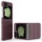 EIDERWOOD Samsung Galaxy Z Flip6 fleksibelt plastdeksel - Burgundy