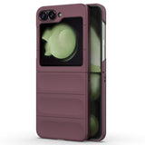 EIDERWOOD Samsung Galaxy Z Flip6 fleksibelt plastdeksel - Burgundy