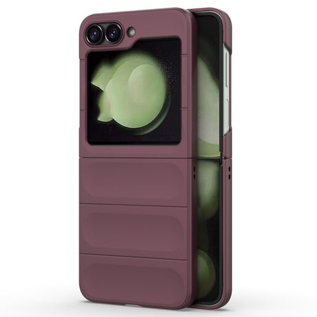 EIDERWOOD Samsung Galaxy Z Flip6 fleksibelt plastdeksel - Burgundy
