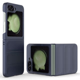 EIDERWOOD Samsung Galaxy Z Flip6 fleksibelt plastdeksel - mørkeblå