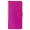 EIDERWOOD iPhone 16 Pro Leather Flip Cover m. Lommebok og stropp - Glitter - Rosa