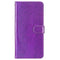 EIDERWOOD iPhone 16 Pro Leather Flip Cover m. Veske og stropp - Glitter - Lilla