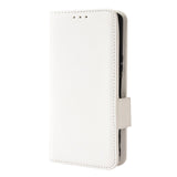 Sony Xperia 5 IV PU Litchi Leather Flip Cover m. Lommebok - Hvit