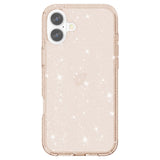 EIDERWOOD iPhone 16 Plus Hybrid Plastic Bakdeksel - Gull Glitter