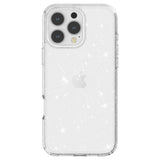 EIDERWOOD iPhone 16 Pro Max Hybrid Plastic Bakdeksel - Hvit glitter
