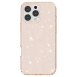 EIDERWOOD iPhone 16 Pro Max Hybrid Plastic Bakdeksel - Gull Glitter