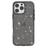 EIDERWOOD iPhone 16 Pro Hybrid Plastic Bakdeksel - Svart Glitter
