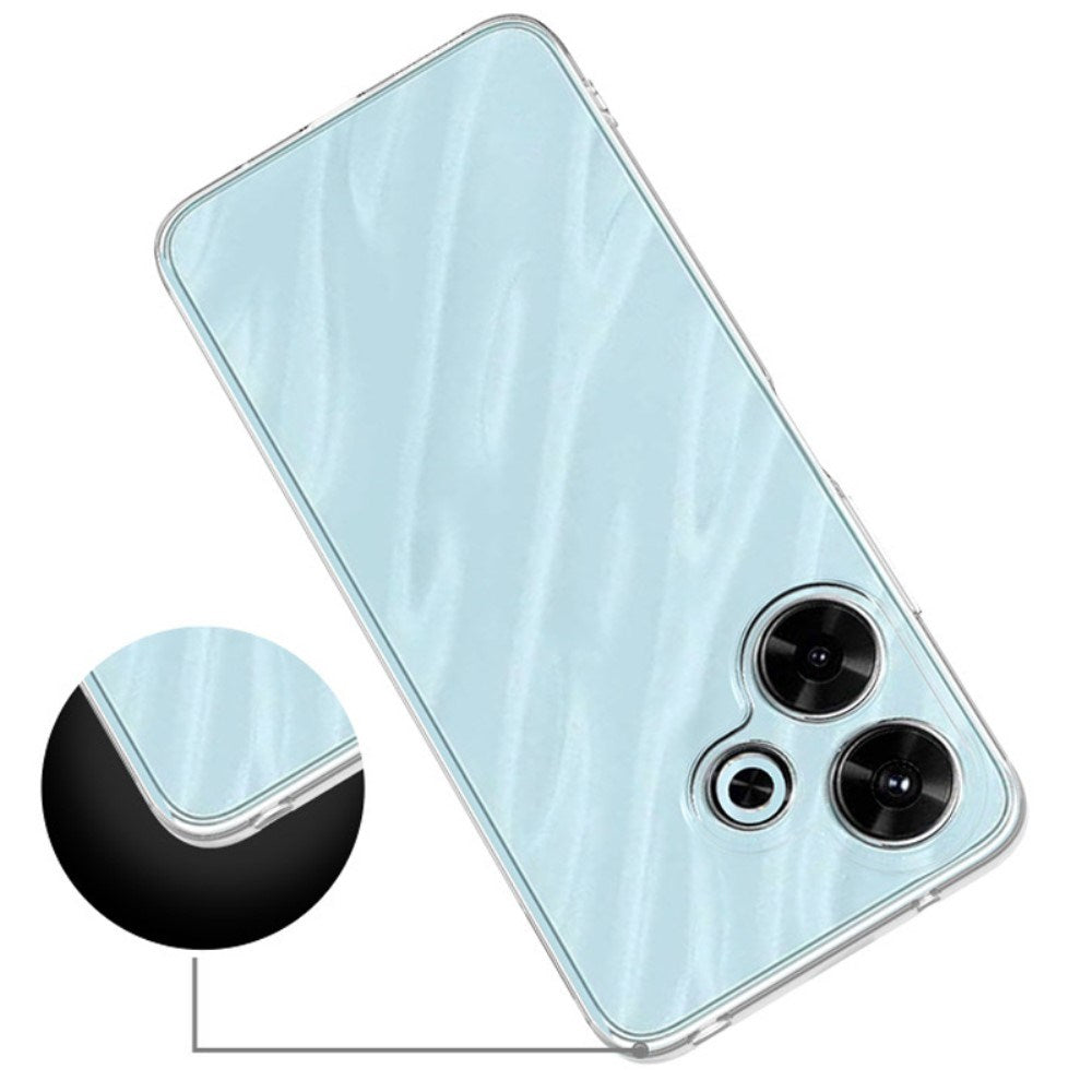 Xiaomi Redmi 13 (4G) / 13 (5G) - EIDERWOOD fleksibelt plastdeksel - Gjennomsiktig