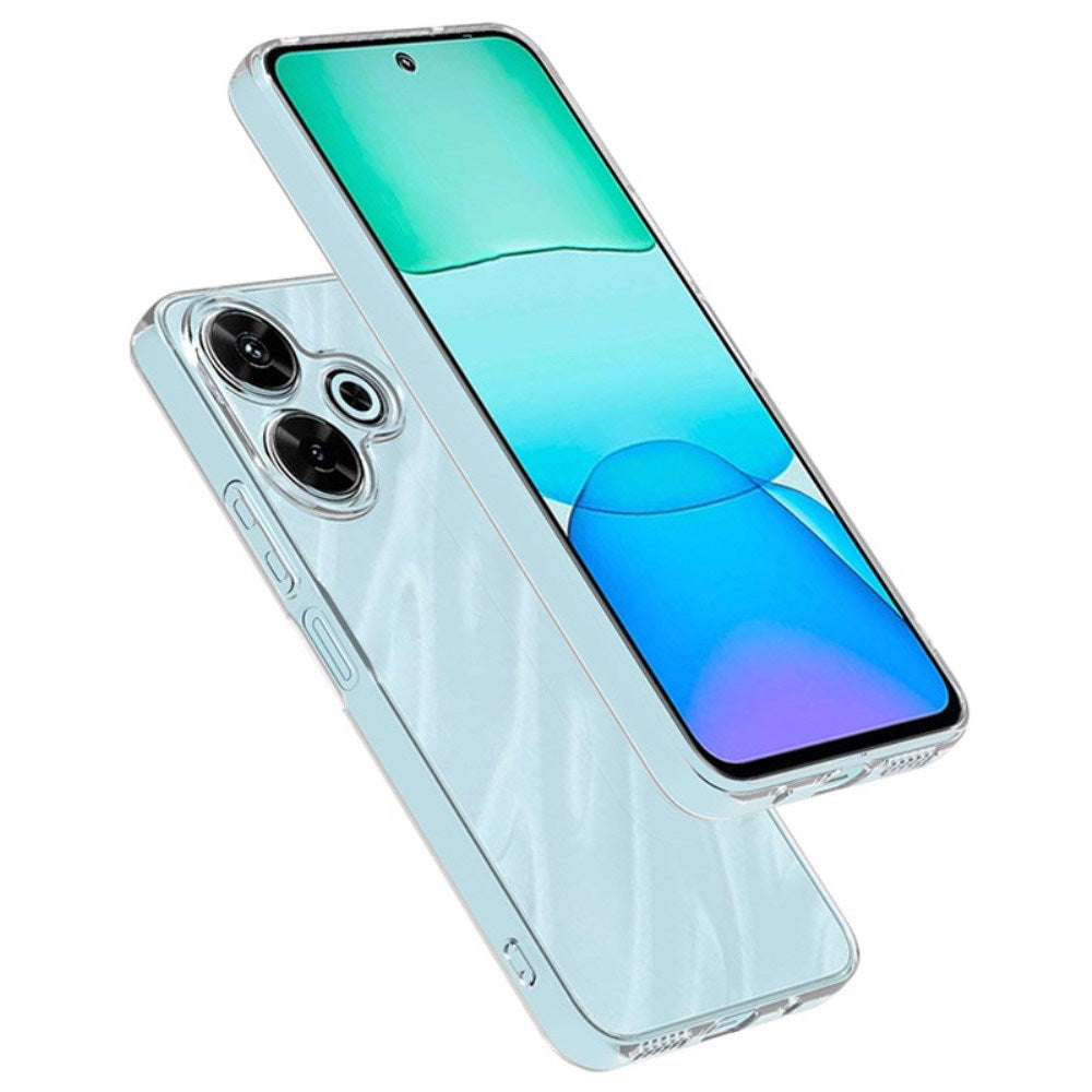 Xiaomi Redmi 13 (4G) / 13 (5G) - EIDERWOOD fleksibelt plastdeksel - Gjennomsiktig