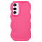 Samsung Galaxy A13 (5G) - EIDERWOOD Fleksibelt Plastik Wavy Cover - Pink