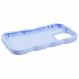 EIDERWOOD iPhone 15 Pro Fleksibelt Plastik Wavy Mobil Cover - Lilla