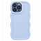 EIDERWOOD iPhone 12 Pro Max Fleksibelt Plastik Wavy Mobil Cover - Lilla
