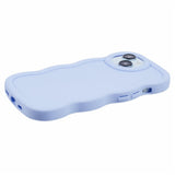 EIDERWOOD iPhone 14 Fleksibelt Plastik Wavy Mobil Cover - Lilla