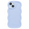 EIDERWOOD iPhone 13 Fleksibelt Plastik Wavy Mobil Cover - Lilla