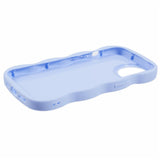 EIDERWOOD iPhone 13 Fleksibelt Plastik Wavy Mobil Cover - Lilla
