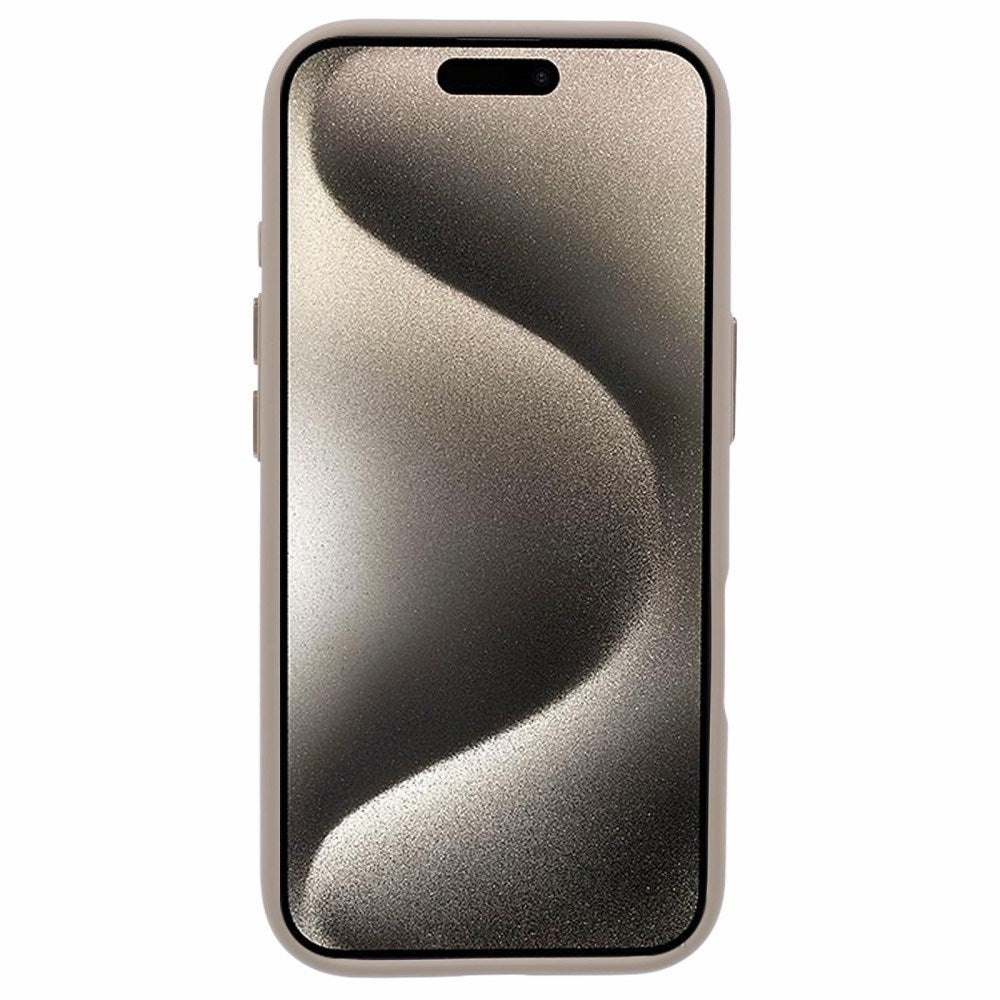 Eiderwood iPhone 16 Pro Hybrid Plastic Bakdeksel - Gjennomsiktig / Brun