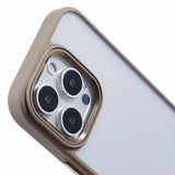 Eiderwood iPhone 16 Pro Hybrid Plastic Bakdeksel - Gjennomsiktig / Brun