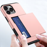 EIDERWOOD iPhone 16 Pro Craftsman-deksel m. Kortholder - Rose Gold