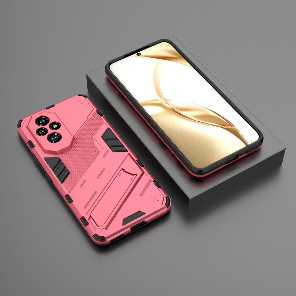 EIDERWOOD Honor 200 5G Hybrid Bakdeksel m. Stativ - Rosa